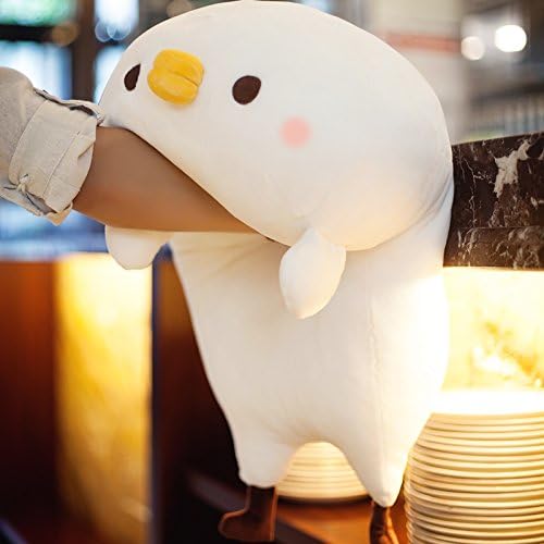 KaiPoint Cartoon Cute Dolls Children Pillow Space Cotton Chick Plush Doll Pillow Girlfriend Present Good Friend Gift (（23"X13"） HW)