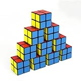 10 pcs. of Little 2x2 Magic Cubes - Fully Functional - Ready To Solve - Party Bags Fillers For Kids - Party Bag Fillers For Boys And Girls - Childrens Birthday Party Bags by Cubikon / Eastsheen