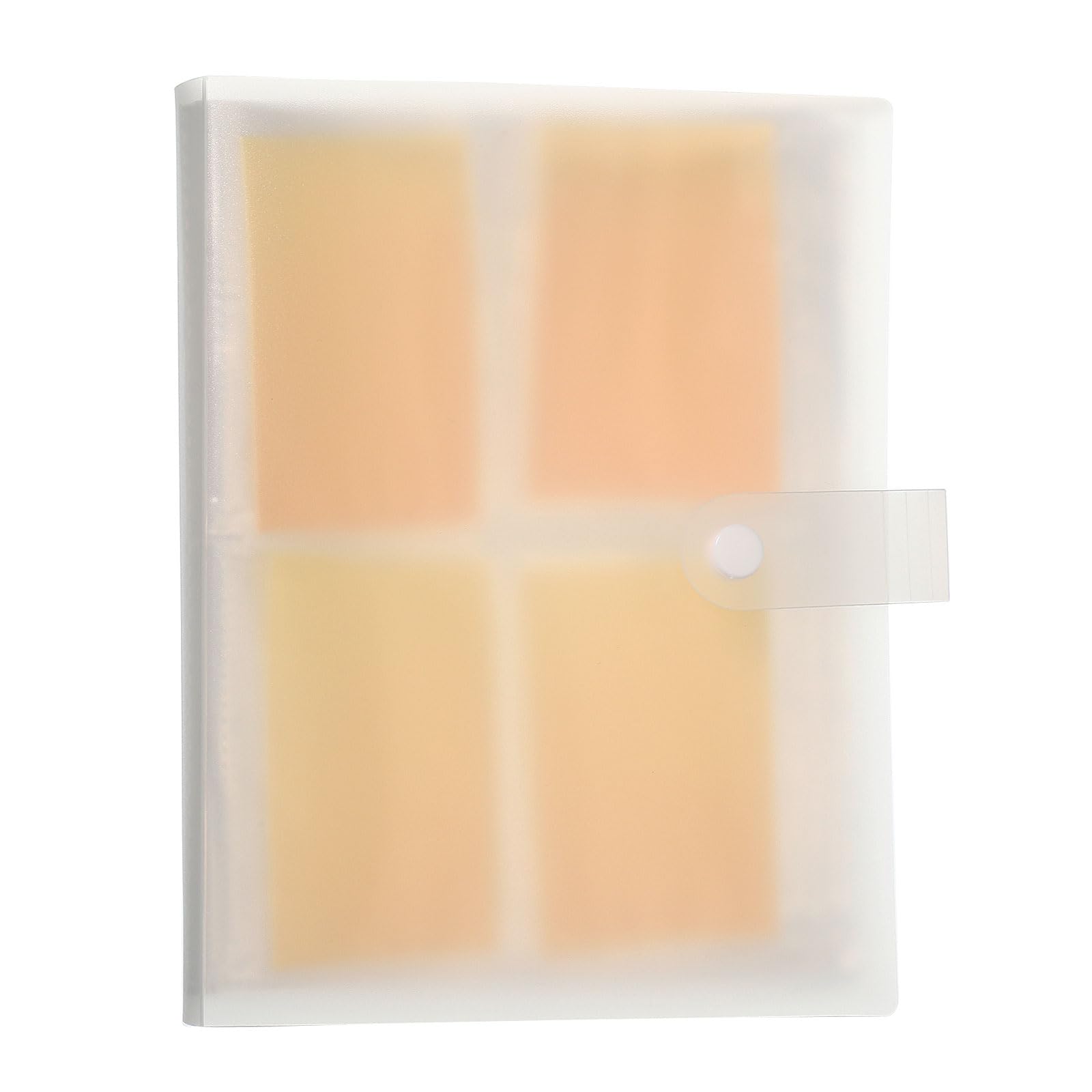 Patikil 3x5 Index Cards Holder - 40 Page, 160 Card Organizer Pouches & Book Binder Sleeve Storage Protector