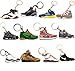 (#AJ-Pack12) Jordan Basketball Sneakers Keychain Ringkey Collection Value Pack