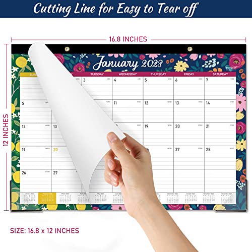 2023 Desk Calendar 12 Monthly Large Desk / Wall Calendar 2023, Jan 2023 Dec 2023, 12'' x 17