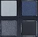 The Body Shop Down To Earth Eyeshadow Quad, Black, 0.28 Ounce