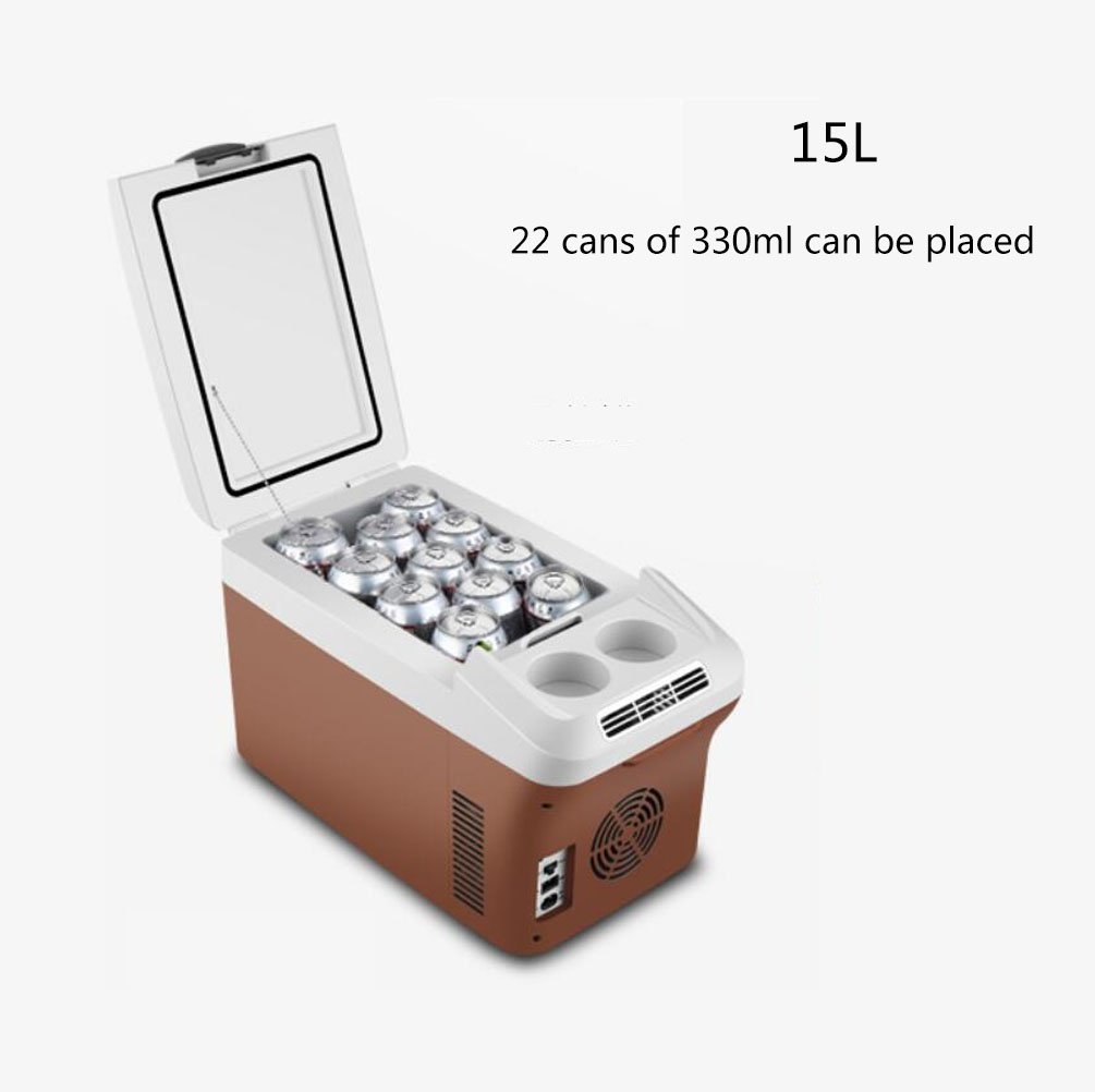 KEMNI Refrigerador de coche Auto Nevera 15L DC12V/24V Enfriador ...