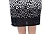 Chicwe Women's Cashmere Touch Plus Size Printed Dress Cowl Neck US12-28