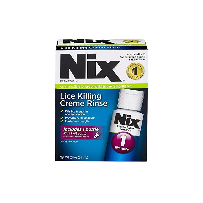 Nix Lice Treatment Cream Rinse 2 oz. (2-Pack)