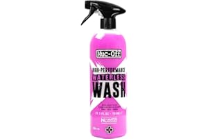 Muc-Off High Performance Waterless Bike Wash 750ml (Pack of 1) | Spray & Wipe Bike Cleaner | No Water Needed | Safe on Carbon