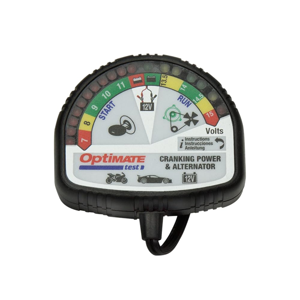 OptiMate TS120 Test Battery Alternator Tester