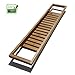 Bathtub Caddy Tray - 100% Natural Bamboo Bathroom Bath Tub Organizer for Bathing or Shower by Riun Ex