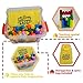 RisingStar Interlocking Building Castle Blocks - Original & Fun Design Building Block Set for Cognitive Development - STEM Toys for Boys and Girls - 300 Pieces