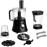 Mienta fp141022b phantom food processor, 800 watt - black