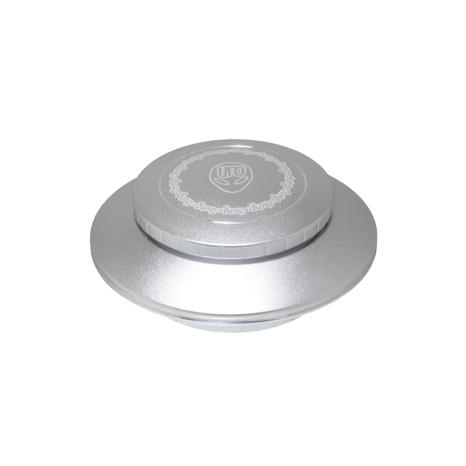 Chongz 63mm UFO Grinder (45mm Grinding Surface) (Silver)