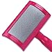 Oscar Frank Universal Standard Premium Plastic Handle Pet Slicker Brush, Medium, Pink