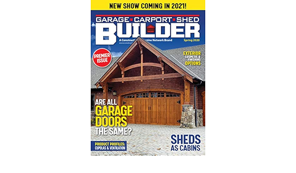Garage Carport Shed Builder Spring 2020 Are All Garage Doors The Same Vol 1 No 1 Media Shield Wall Knapstein Karen Ebook Amazon Com