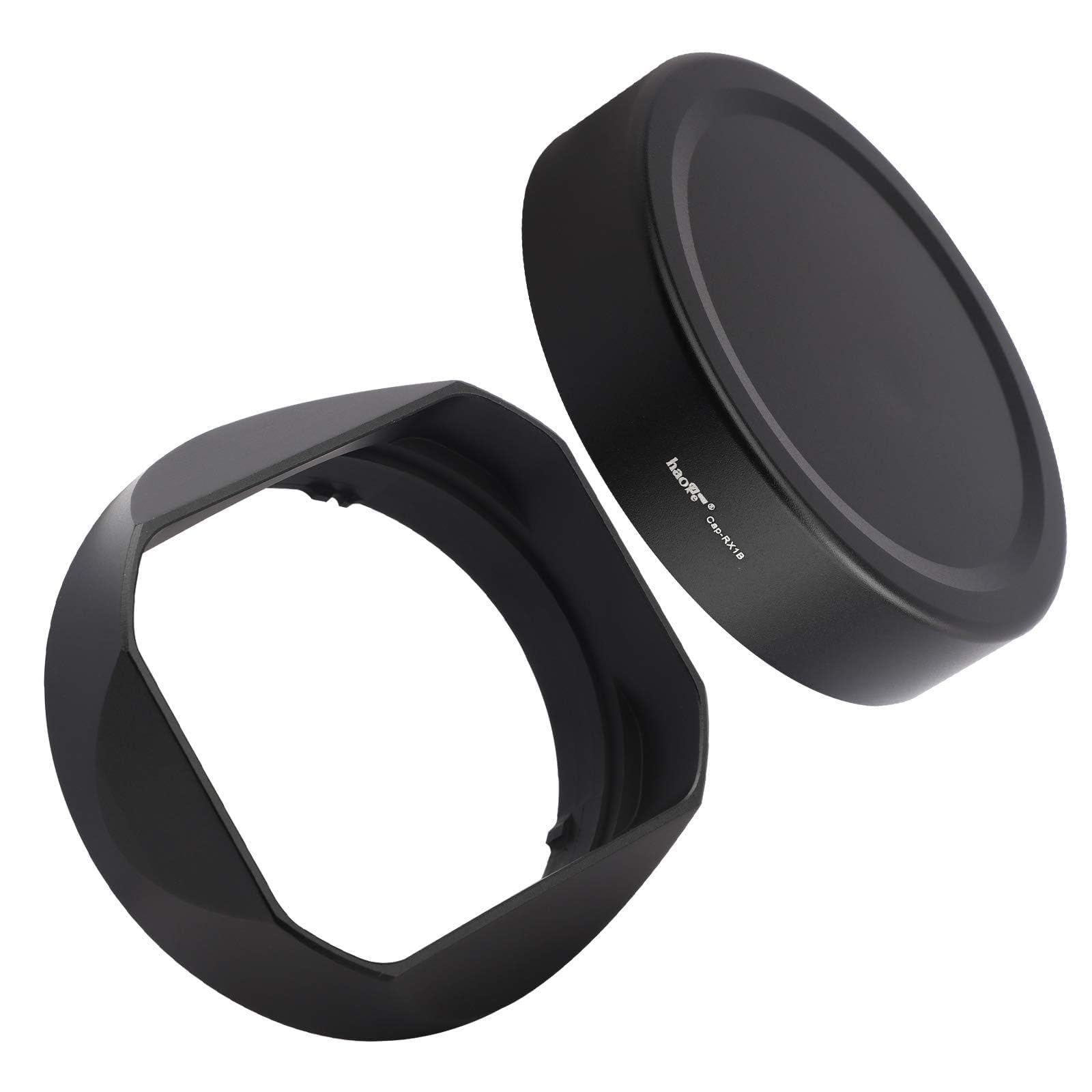 Haoge LH-RX1B Lens Hood Square Metal Bayonet Shade for Sony FE 35mm F2.8 ZA Carl Zeiss Sonnar T* FE 55mm F1.8 ZA FE 24mm F1.8 ZA E Mount Lens