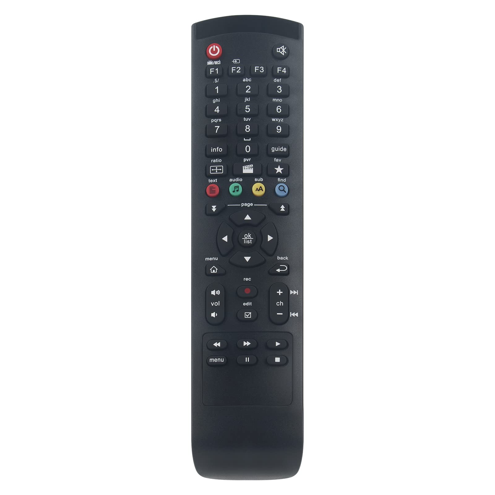 New RCU540 Replace Remote Control RCU-540 Remote Control Replacement fit for FERGUSON ARIVA RCU540 RCU 540 150 152 153 154 120 220 250 252 253 254 102e 102E 102mini 202e 202E 52e 52E Remote Controller