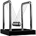 Lamayal Newton’s Cradle Balance Balls, Art in Motion Toys for Kids Adults, Science Physic Psychology Educational Kits Wooden Base