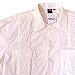 Squish Cuban Style Guayabera Shirt / Cream - Large