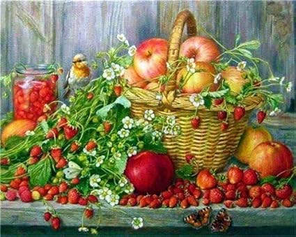 Puzzle 1000 Piezas-Verduras y Frutas Pinturas intelectuales educativas