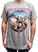 Iron Maiden Men's Trooper Circle Vintage Soft T-Shirt, X-Large