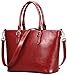 Heshe Womens Handbag Leather Shoulder Cross Body Tote Bags Satchel Handbags and Purses for ladies