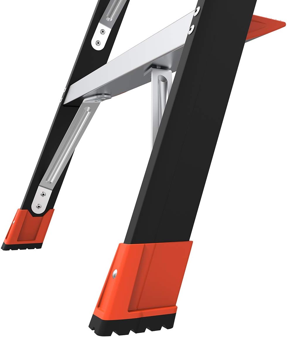 Little Giant Ladders, AirWing, 5 foot, Stepladder, Fiberglass, Type 1AA, 375 lbs weight rating, (15285-001) - - 
