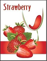 Island Mist Strawberry Wine Labels - 30 Count