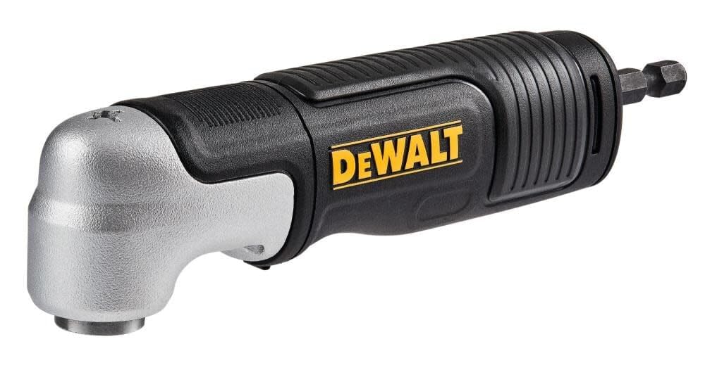 DEWALT FLEXTORQ Right Angle Drill Adaptor, 4-in-1 System, 12-Inch (DWAMRASETFT)