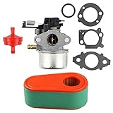 Harbot 591137 590948 Carburetor with Air Fuel Filter for Briggs and Stratton 111P02 111P07 114P02 775EX Lawn Mower 795066 796254