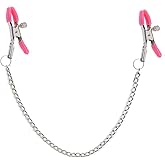 Body Chain Necklace for Women Beginner Adjustable Stainless Steel Body Clamps with Chain Non Piercing Clip on Body Jewelry