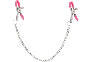 Body Chain Necklace for Women Beginner Adjustable Stainless Steel Body Clamps with Chain Non Piercing Clip on Body Jewelry