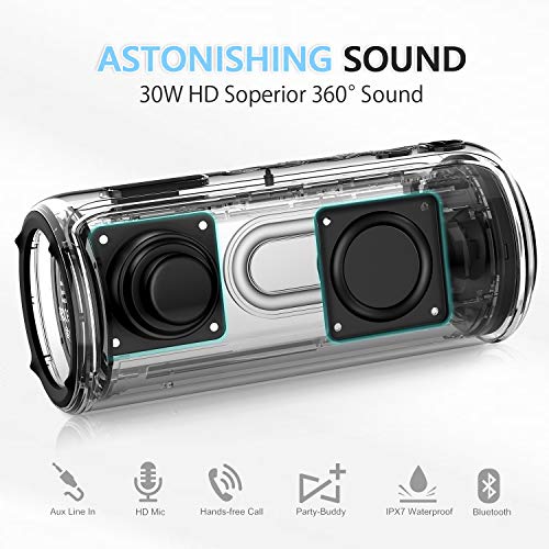 Vanzon Climber-Z Bluetooth Speaker 30W Portable IPX7 Waterproof Speaker Bluetooth V5.0 with Super Powerful Bass… - Image 3