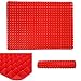 Professional Heat-Resistant Pyramid Silicone Baking Mat Cooking Sheets for Biscuits, Chicken and more Fuctions Non-stick Fat-reducing 16