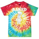 Baked Pillsbury Doughboy Tie Dye Adult T-shirt