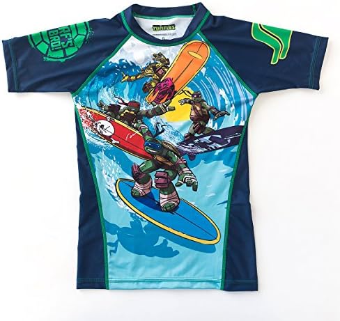 TMNT Sewer Surfin’ Kids Rashguard - Short Sleeve (XL)