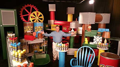 Flex Seal Spray Rubber Sealant Coating, 14-oz, White (4 Pack)