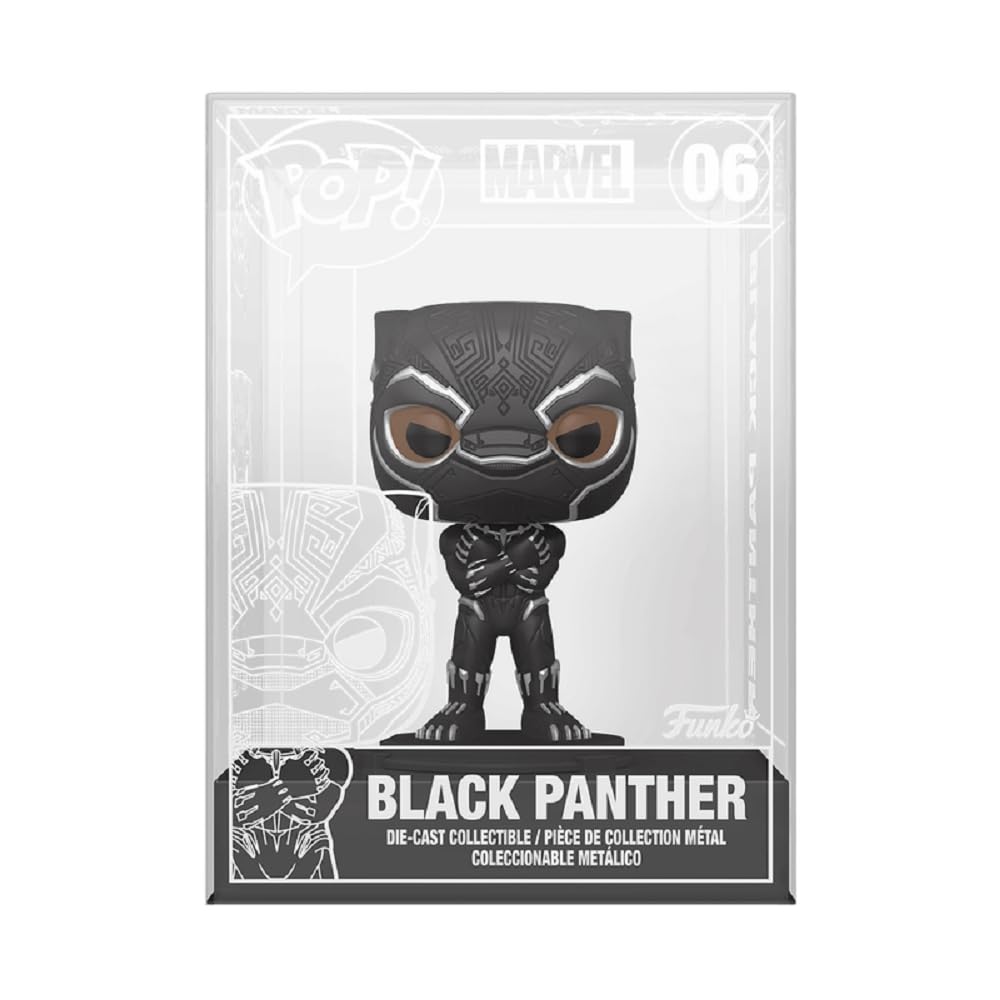 Funko Pop Die Cast Black Panther Exclusive 06