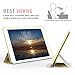 MoKo Case Fit iPad Pro 9.7 Inch - Slim Lightweight Smart Shell Stand Cover with Translucent Frosted Back Protector for Apple iPad Pro 9.7
