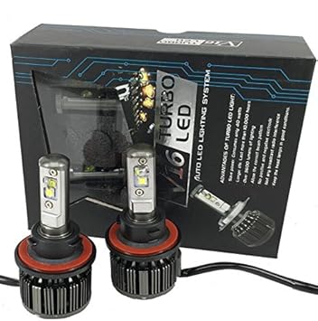 2pcs auto car led headlamp h7 h8 h9 h11 9005 9006 crees 30w 40w v16 turbo led lamp auto 4000lm2 led head light headlight kit