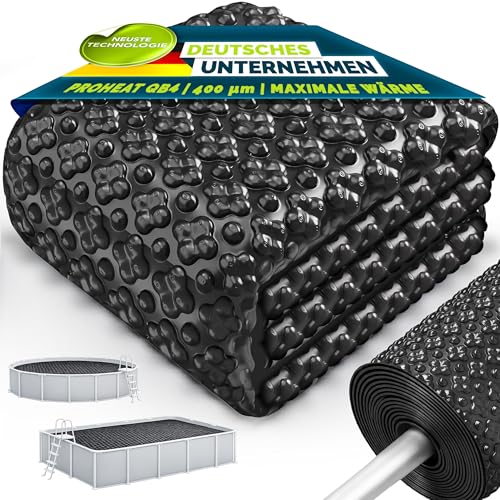 tillvex® Elite Pool Solarfolie 400 µm Rechteckig 700x400 cm zuschneidbar