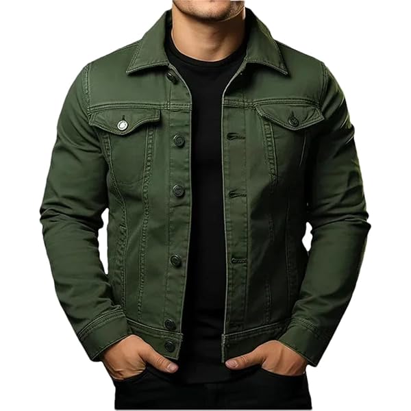 Veste En Jean Blanc Homme Skinny - Manteau Denim Vintage, Longue, Multi-Poches, Automne/Hiver