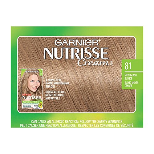 Garnier Nutrisse Cream Hair Color In 81 Medium Ash Blonde Grey