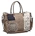 Myra Bag Retro Upcycled Canvas Weekender Bag S-1200
