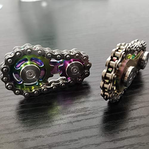 Bitopbi Sprocket Fidgets Chain Stainless Steel Fidget Cube Gears