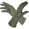 M MCGUIRE GEAR Nomex Summer Flight Gloves, Fire-Resistant Tactical Gloves for Pilots, Military, Law Enforcement & Mechanics (Sage Green, 8)