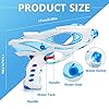 Ucradle Water Pistols For Kids,3Pack Super Gun Blaster Cool Small Pistol Guns Outdoor Beach Garden Toy Pool Bath Party…
