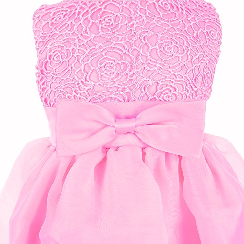 image for NinkyNonk Baby Girls Special Occasion Tutu Dress Pink Bow Tie Birthday
