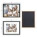 11x14 Picture Frame Black Solid Wood and Glass Photo Frame for Wall Display 8x10 with Mat or 11x14 Without Mat