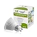 LE® 6.5W Dimmable MR16 GU10 LED Bulbs, 50W Halogen Bulbs Equivalent, UL Listed, 360lm, 25° Beam Angle, Warm White, 3000K, Recessed Lighting, Track Lighting, Spotlight, LED Light Bulbs, Pack of 5 Units
