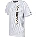 New Balance Boys' Big Short Sleeve Athletic Graphic T-Shirt, White, 14-16