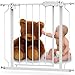 Baby & Mom Baby Safety Metal Gate with Walk-Through Door, Locking System and 1 Extension, 29-to-39 Inch